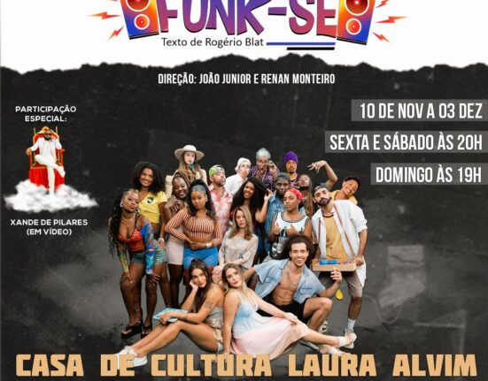 Xande de Pilares é “Deus”, em musical com sua esposa Mikimbete e o filho Alexandre Lucas. Com Luiza Caldi, ex-dançarina do Faustão, dançarinos dos ballets da Anitta e Ludmilla e grande elenco. Música