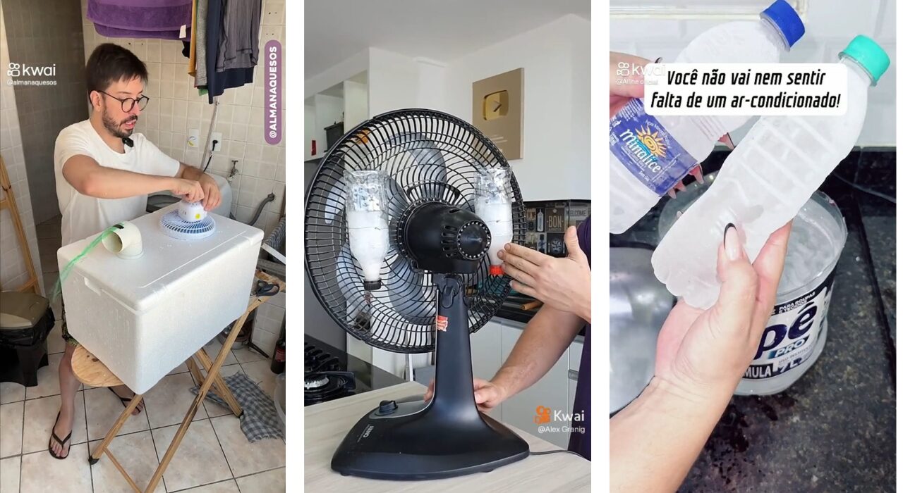 Ar-condicionado caseiro, plantas e truque do balde: confira técnicas da web para combater o calor Geral