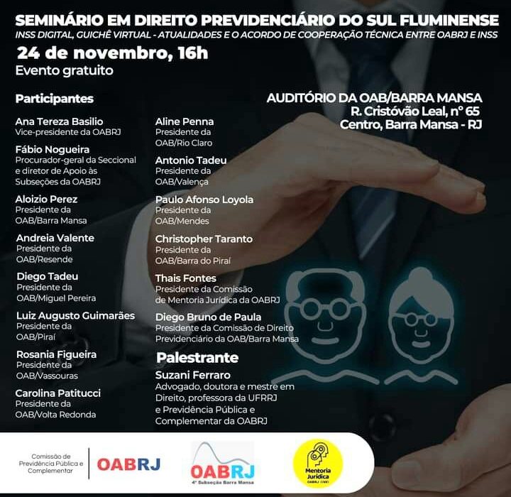 Seminário no Sul Fluminense Colunismo Social