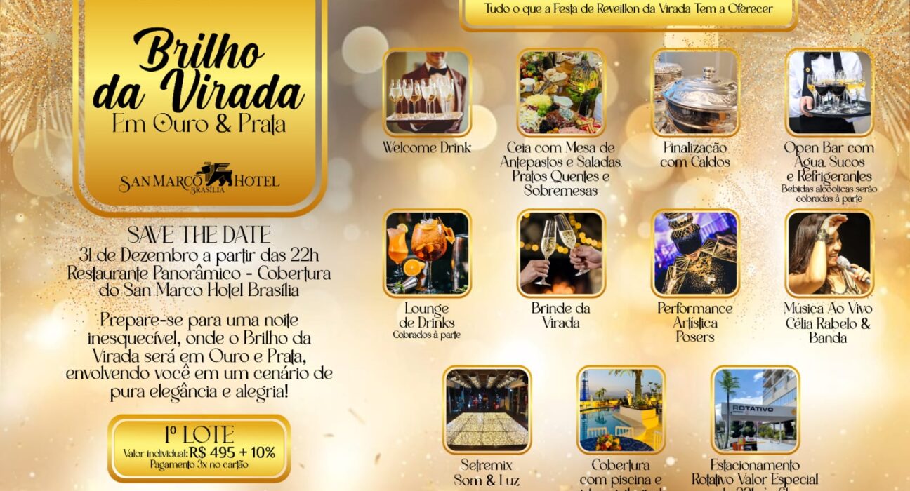 Reveillon no San Marco Hotel Réveillon