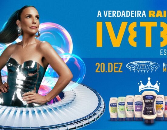 Hellmann's é patrocinadora oficial da turnê de 30 anos da Ivete Sangalo Saúde