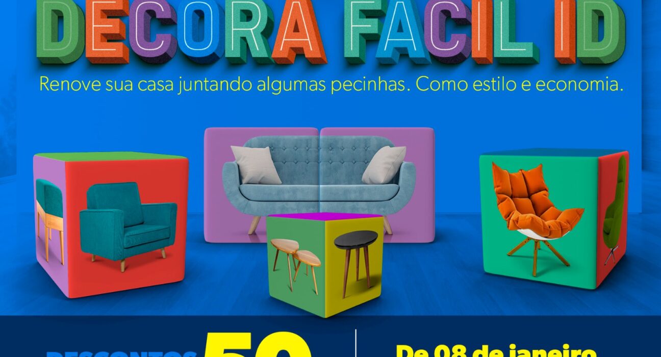 Shopping ID inicia 2024 com a Decora Fácil Economia