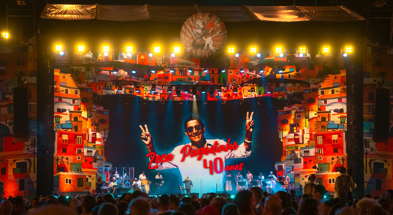 Zeca Pagodinho celebra 65 anos de vida e 40 de carreira, com gravação de DVD histórico, no Rio de Janeiro Eventos