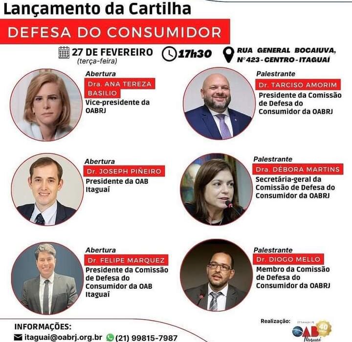 Lançamento da Cartilha Defesa do Consumidor Colunismo Social