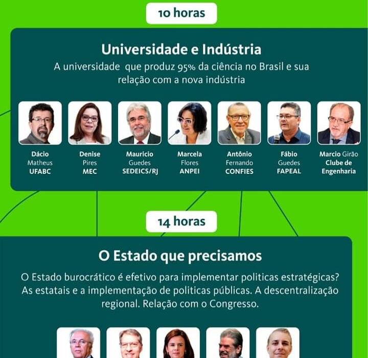 Seminários nesta terça Colunismo Social