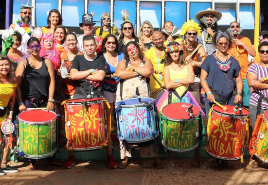 Bloco do Patubatê encerra a programação cultural de janeiro no Jardim Urbano do Conjunto Nacional Eventos