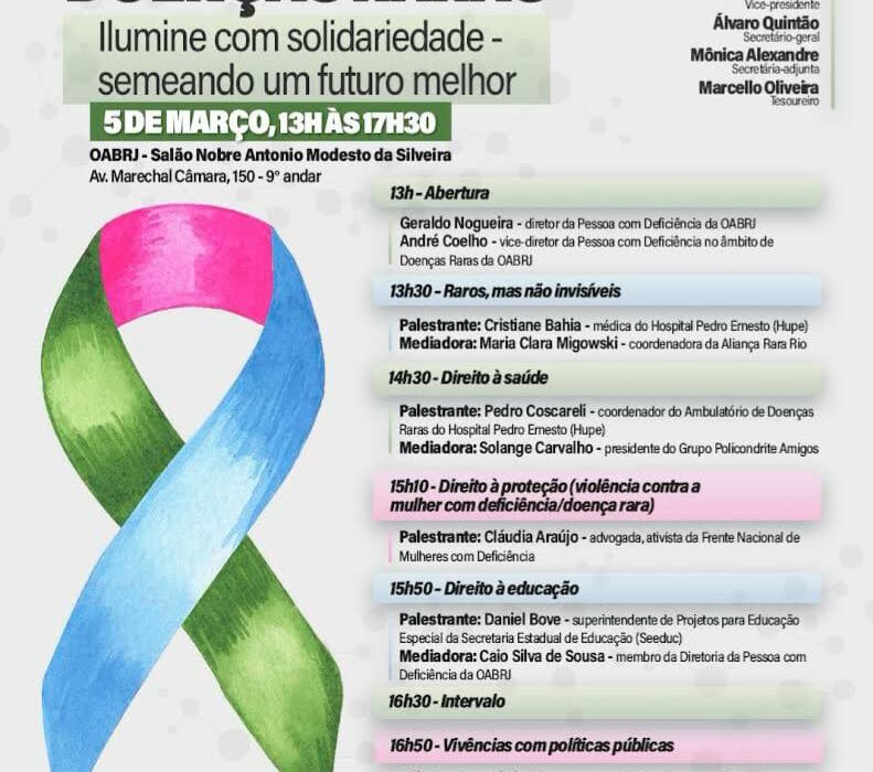 V Seminário de Doenças Raras Colunismo Social