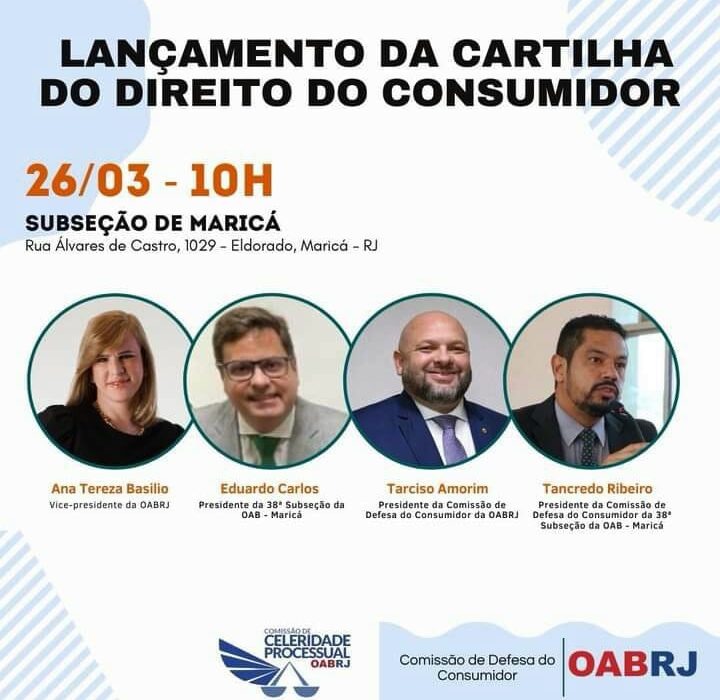 Lançamento na OAB de Maricá Rio de janeiro