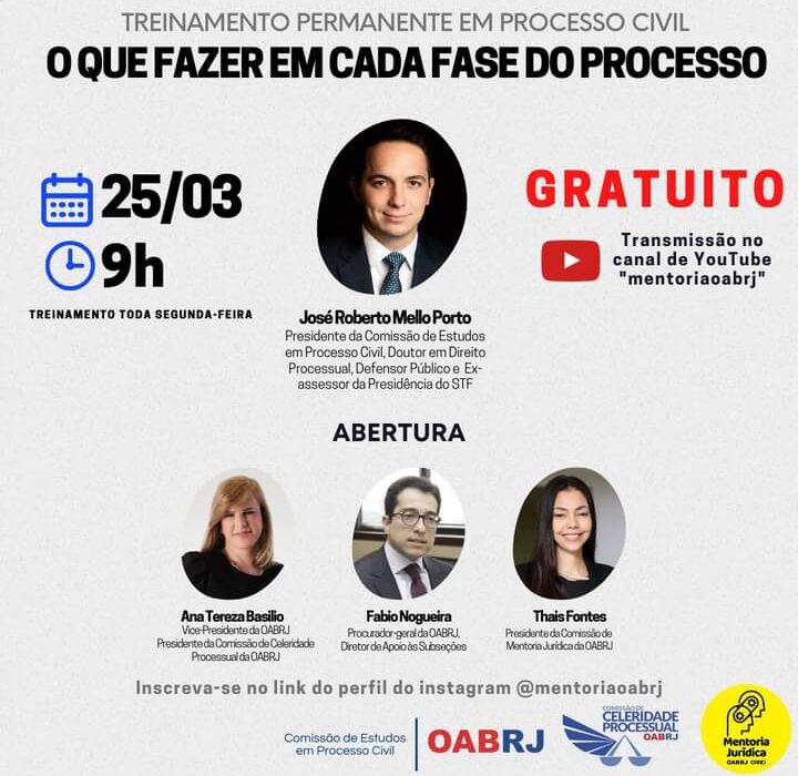 Treinamento Permanente em Processo Civil Rio de janeiro