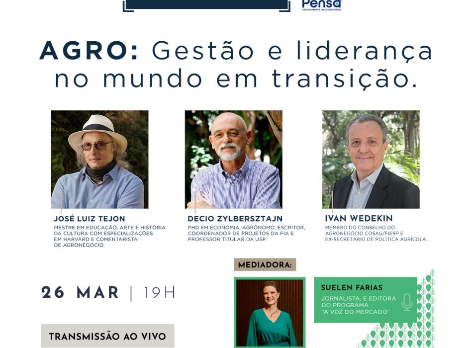 FIA Business School aborda gestão e liderança para o agronegócio em evento agro