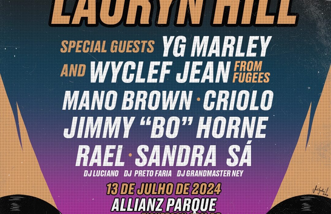 "Chic Show - 50 anos de black music" traz para o Brasil Lauryn Hill, YG Marley, Wyclef Jean, Jimmy "Bo" Horne e mais Eventos