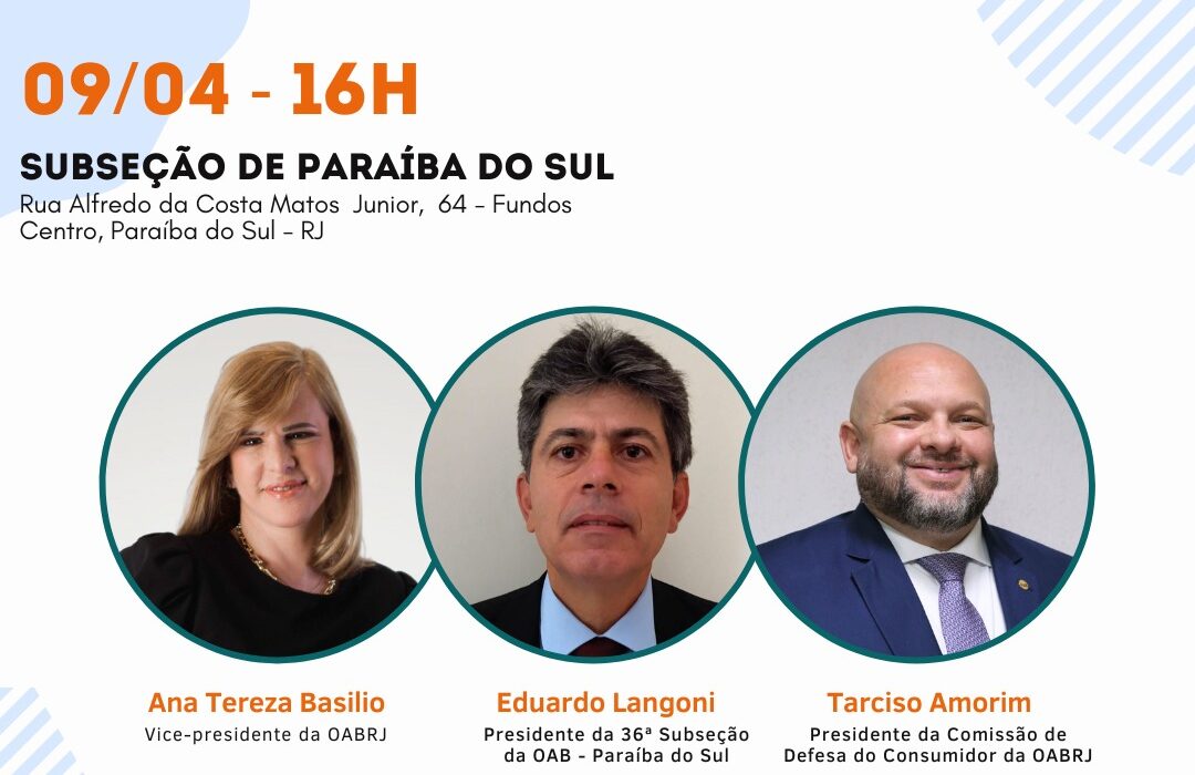 Na subseção de Paraíba do Sul Colunismo Social