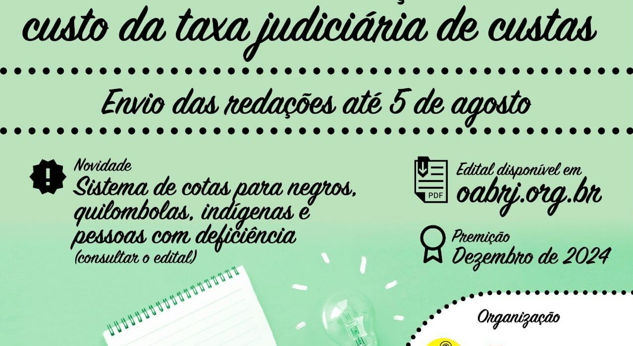 Concurso de Redação da OAB-RJ Rio de janeiro