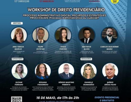 Workshop de Direito Previdenciário Colunismo Social