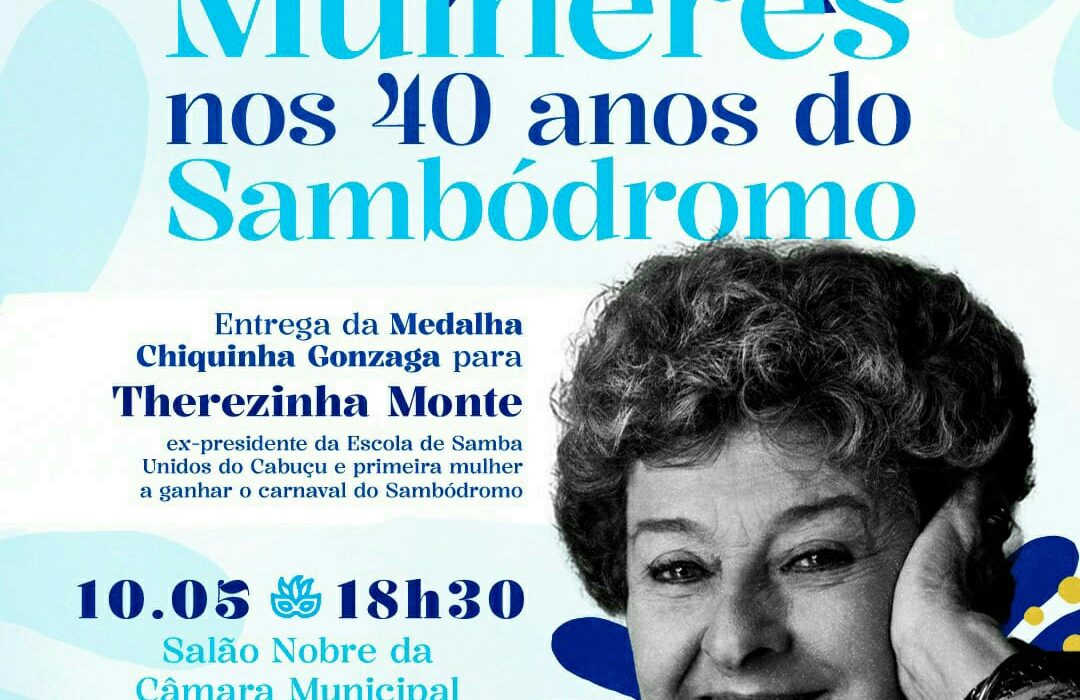 Medalha Chiquinha Gonzaga Rio de janeiro