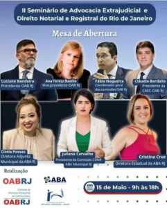 II Seminário de Advocacia Extrajudicial Colunismo Social