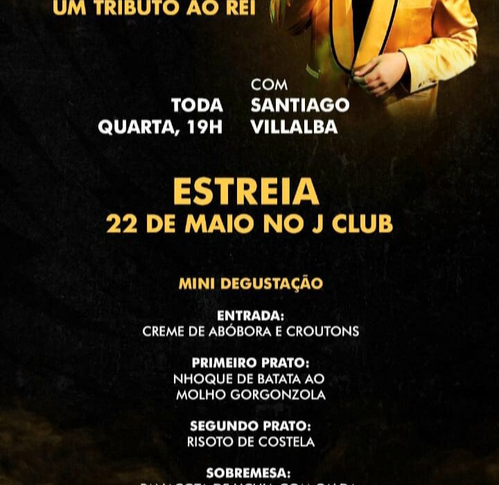 Elvis, no Jantar Musical Rio de janeiro