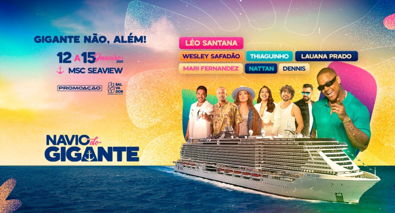 Léo Santana convoca Lauana Prado, Wesley Safadão, Nattanzinho, Thiaguinho, Mari Fernandez e Dennis DJ para fazerem parte do "Navio do Gigante" Eventos