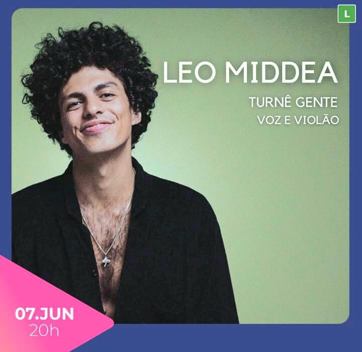Leo Middea, no Teatro Cesgranrio Rio de janeiro