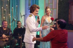 A estreia de " Eternamente Rei ", na Julieta de Serpa Rio de janeiro