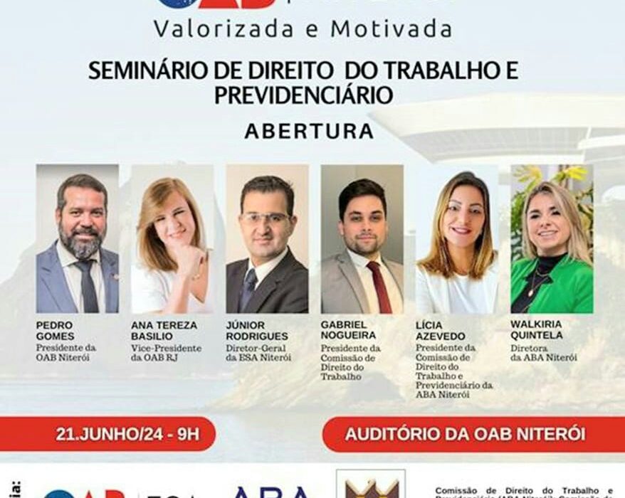 Seminário de Direito do Trabalho e Previdenciário Colunismo Social