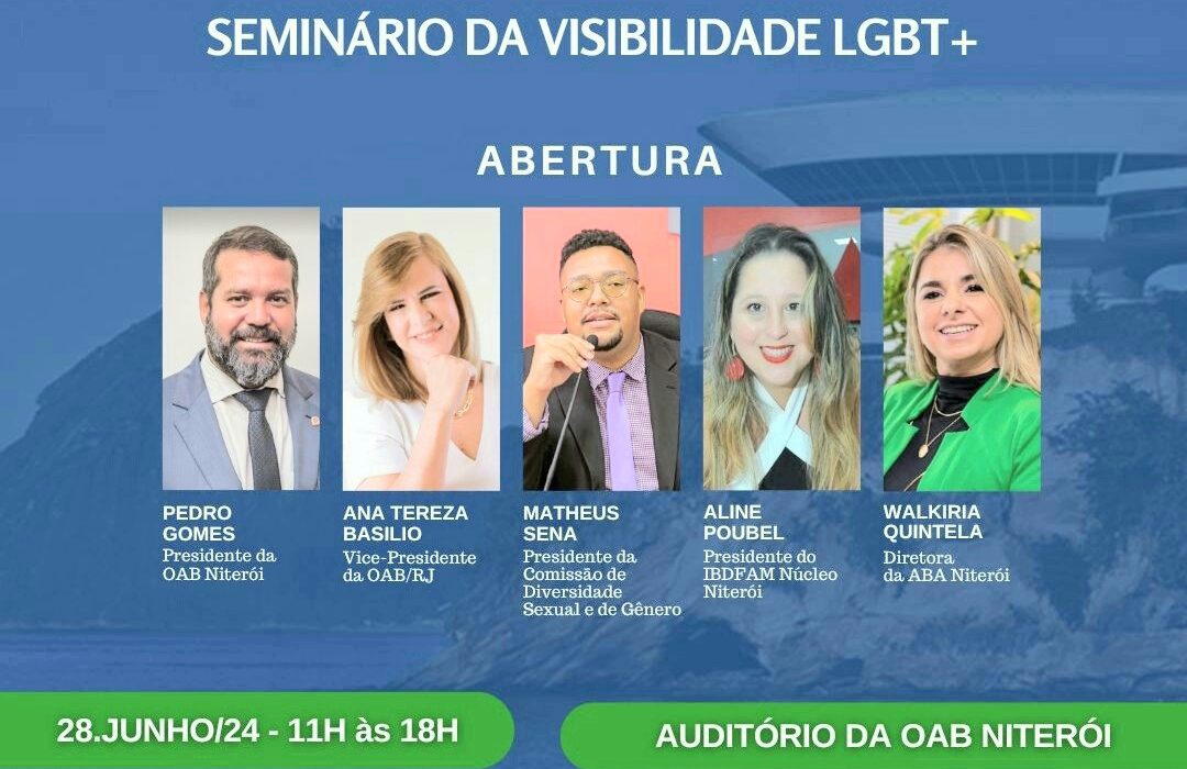 Seminário da Visibilidade LGBT +, na OAB de Niterói Colunismo Social