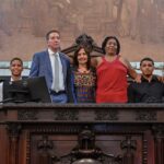 A homenagem póstuma de Martha Rocha a David Miranda. Rio de janeiro