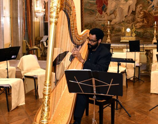 Palácio São Clemente, no Rio, recebe o XIX RioHarpFestival Colunismo Social