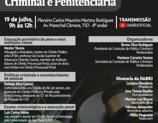 Comissão de Politica Criminal e Penitenciária Colunismo Social