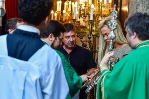 Peças sacras devolvidas, na missa em ação de graças Rio de janeiro