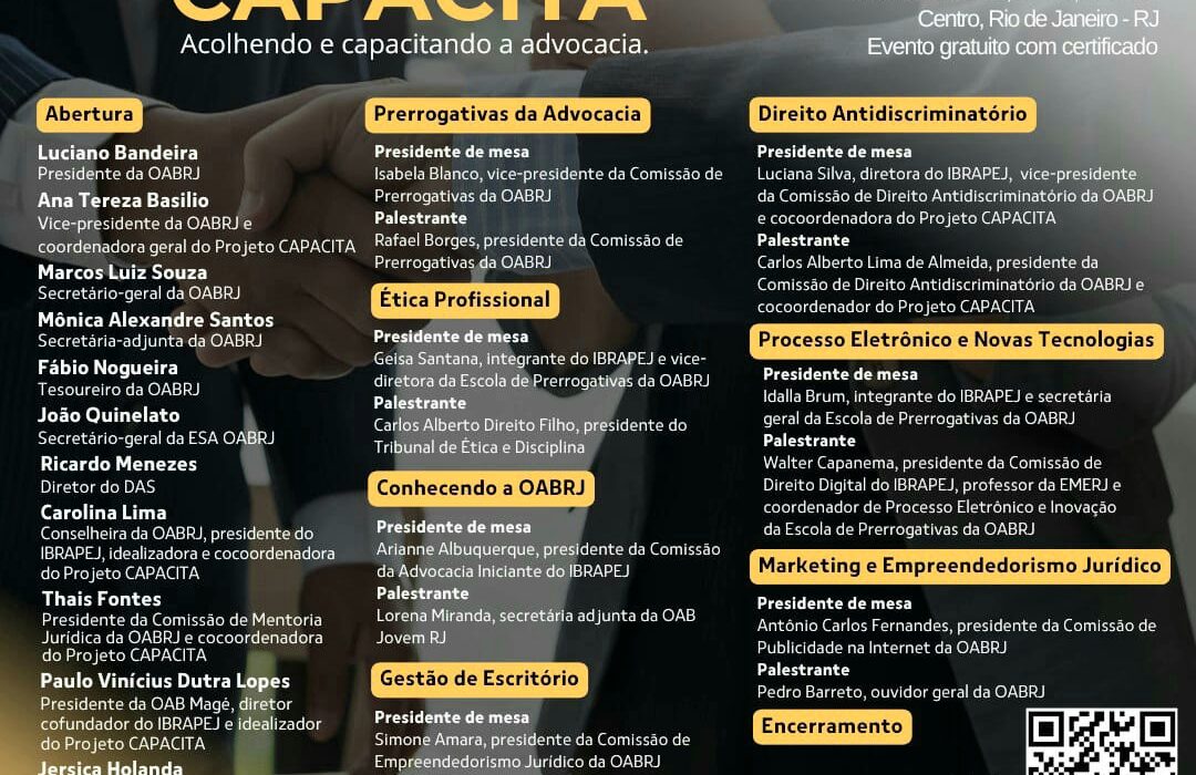 Lançamento do Projeto Capacita Rio de janeiro