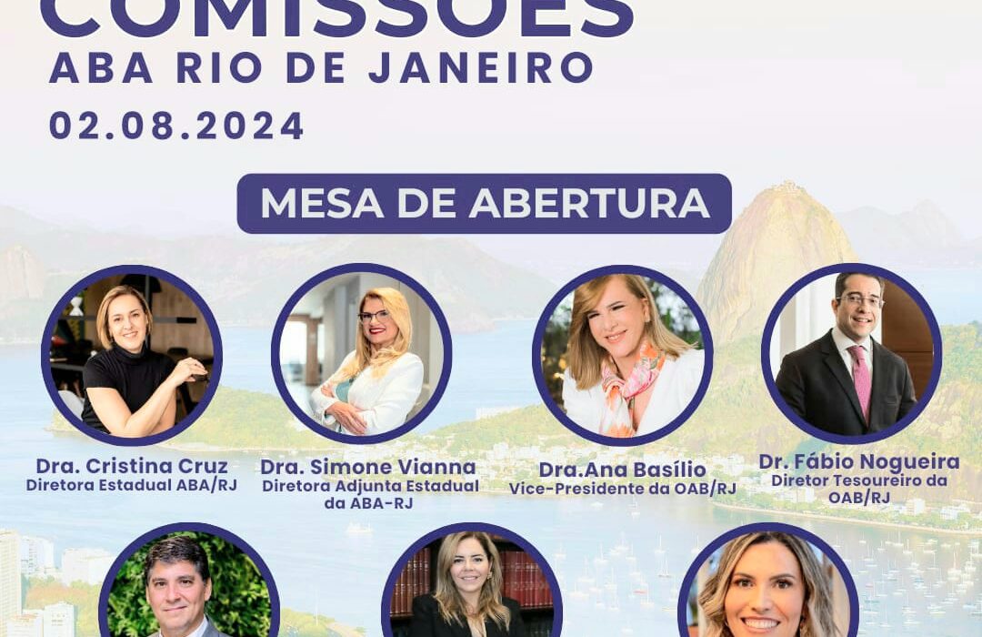 I Encontro Estadual de Comissões ABA- RJ Rio de janeiro