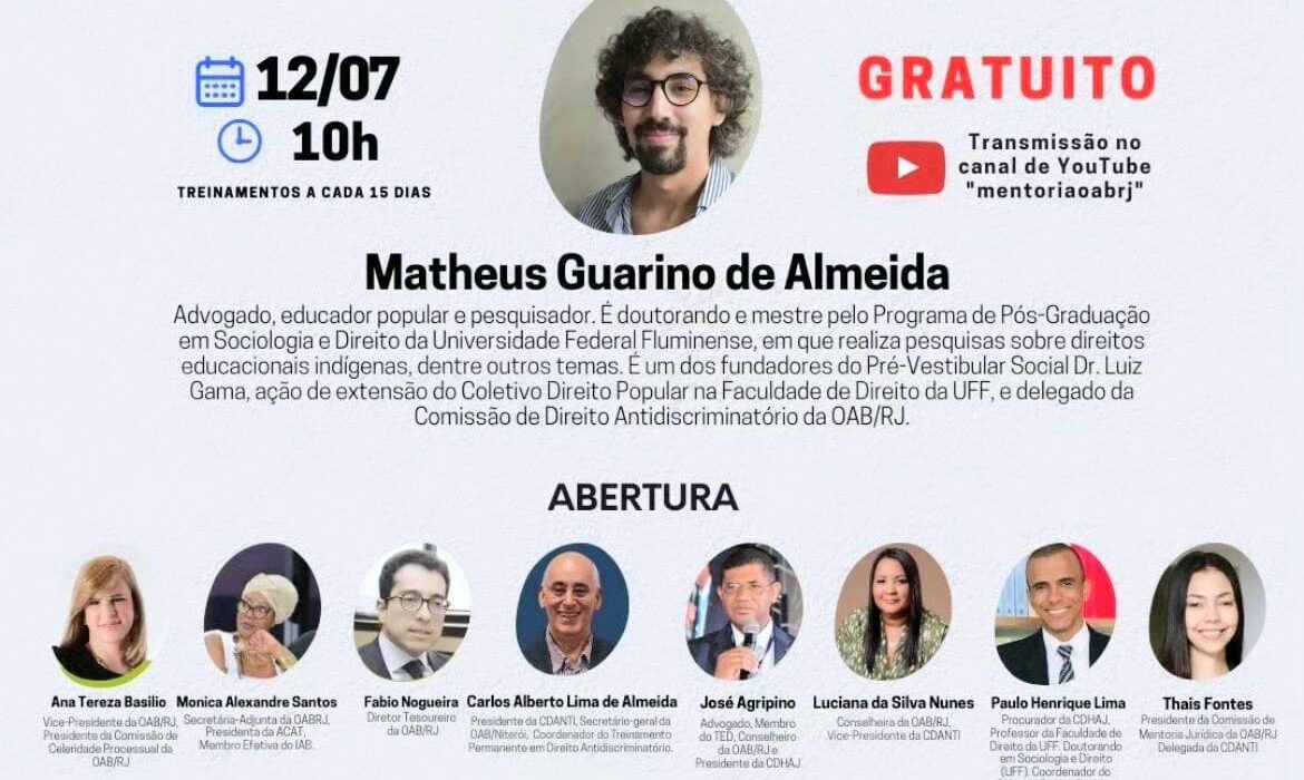 Educação Jurídica Antidiscriminatória Rio de janeiro