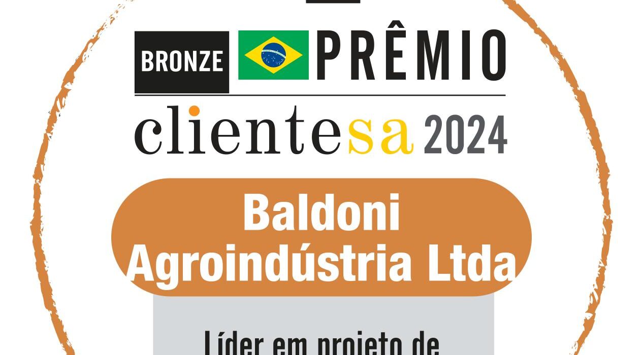 Baldoni conquista bronze em Prêmio ClienteSA de 2024 com Projeto Alveare Gastronomia