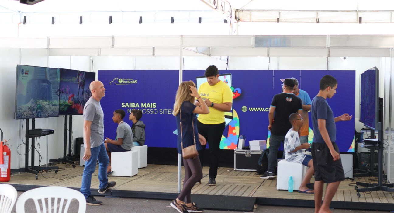 Carreta da Inclusão chega a Samambaia para promover acessibilidade e Inclusão Social Esporte