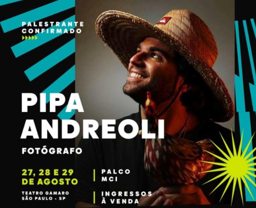 Fotógrafo Pipa Andreoli fará exposição e falará sobre a importância da fotografia para preservação do meio ambiente na Filmecon 2024 Colunismo Social