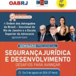 Seminário: Segurança Jurídica e Desenvolvimento Rio de janeiro