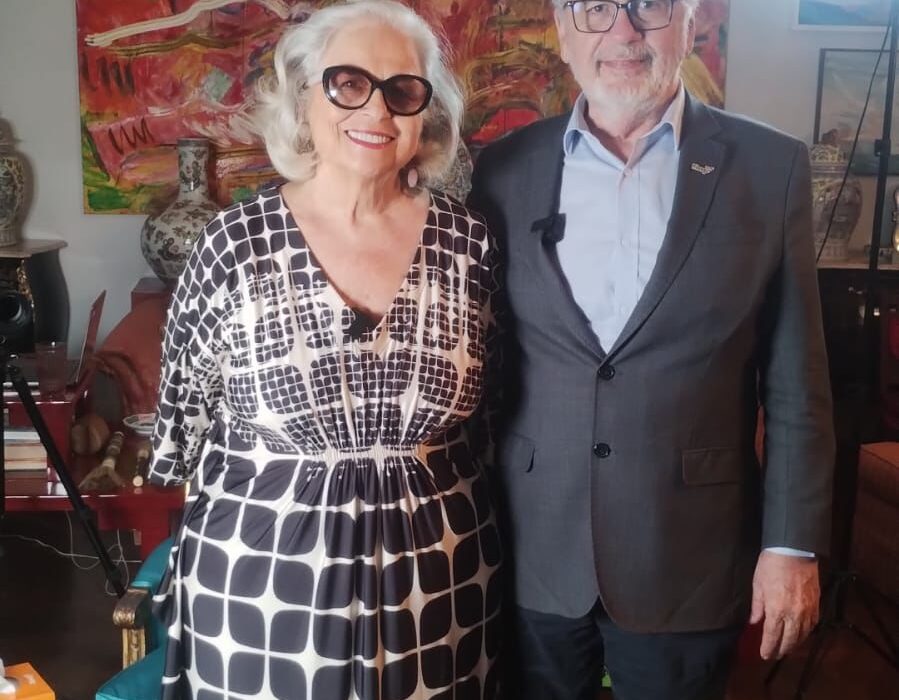 Fernando Peregrino deu entrevista para o programa Conversas com Hildegard Angel Rio de janeiro