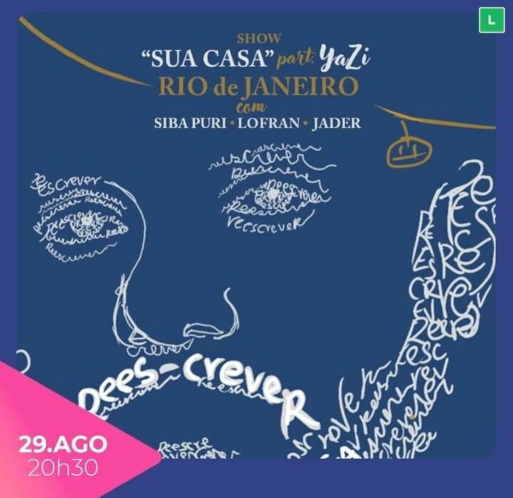 Estevão Queiroga, no Teatro Cesgranrio Rio de janeiro