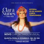 Homenagem a Clara Nunes, no Chá Musical da Julieta de Serpa Geral