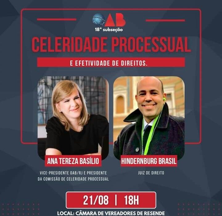 Celeridade Processual, em Resende Rio de janeiro