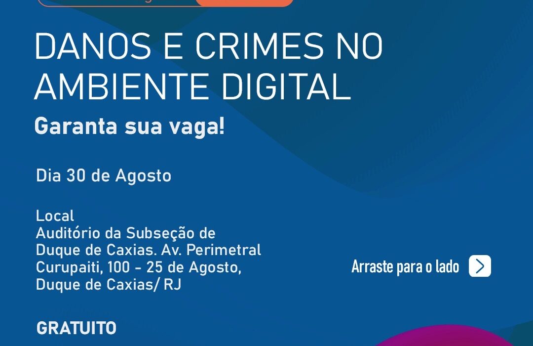 Danos e Crimes no Ambiente Digital Rio de janeiro
