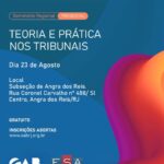 Evento da ESA, na OAB de Angra dos Reis Rio de janeiro