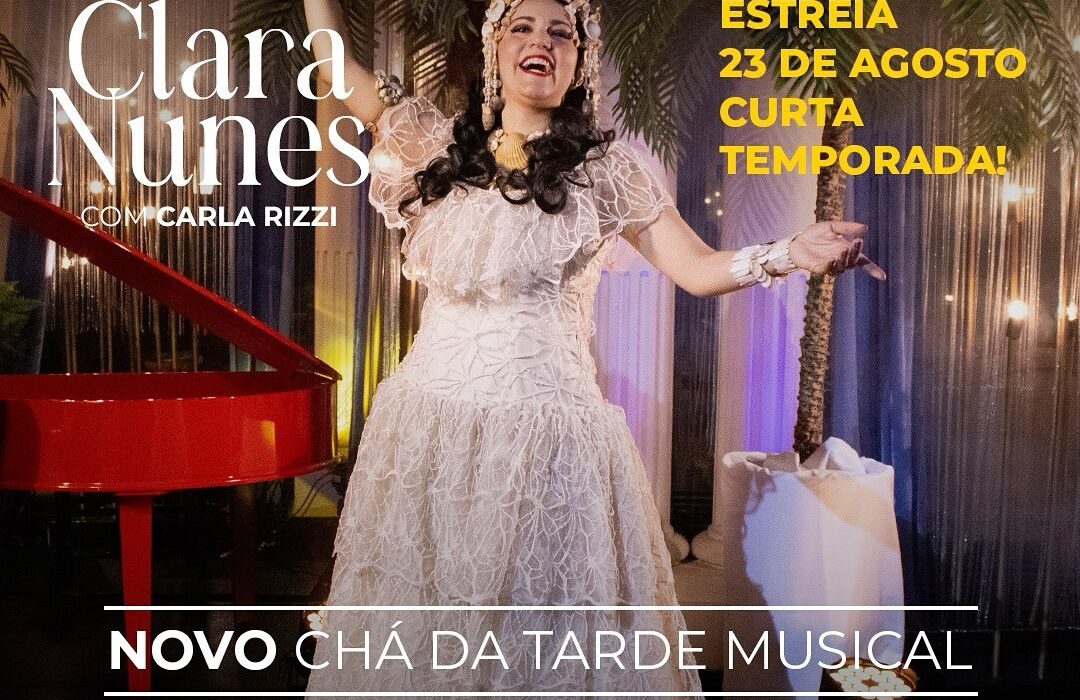 Homenagem à cantora Clara Nunes, na Julieta de Serpa Rio de janeiro