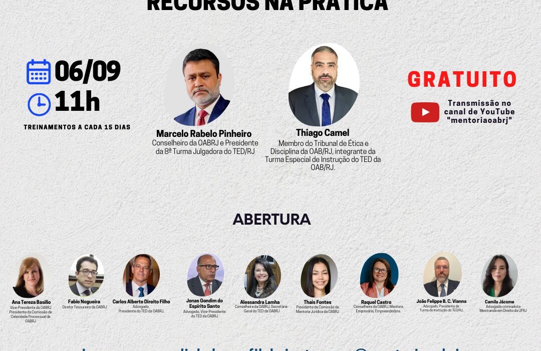 Ética Profissional e Processo Ético-Disciplinar Rio de janeiro