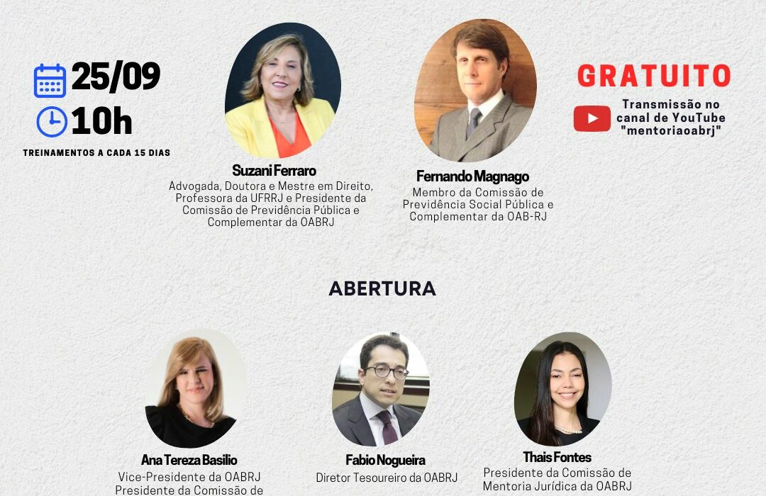 Treinamento Permanente em Direito Previdenciário Rio de janeiro