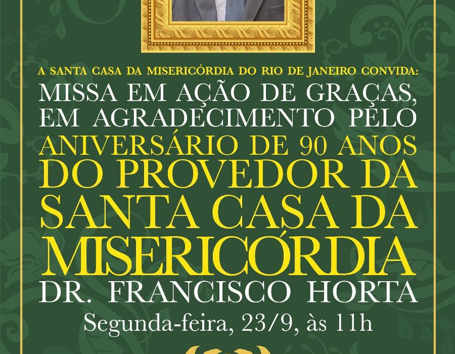 Os 90 anos de Francisco Horta Rio de janeiro