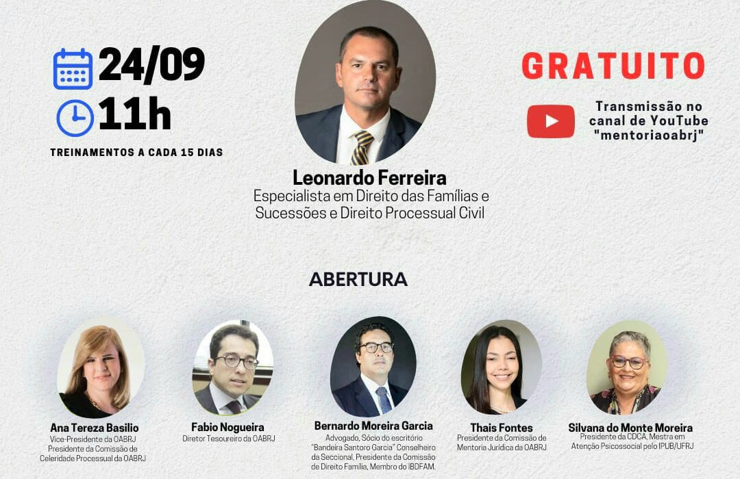 Treinamento Permanente em Direito de Família Rio de janeiro
