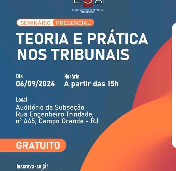 Teoria e Prática nos Tribunais Rio de janeiro