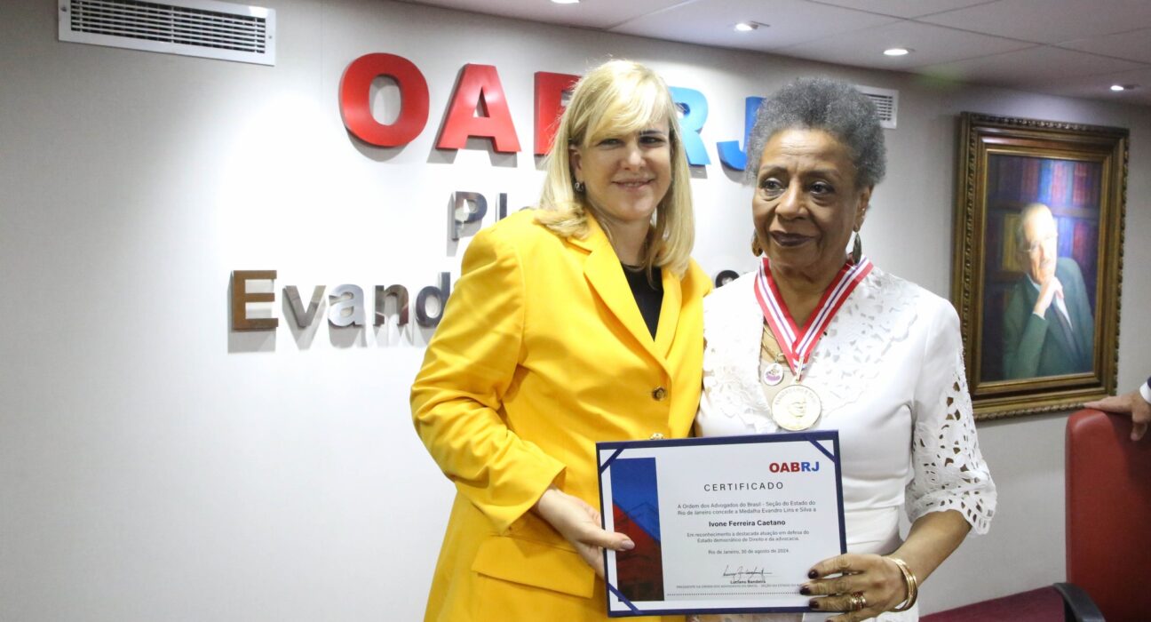 Medalha Evandro Lins e Silva Rio de janeiro